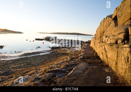 Ocean front at Onsala peninsula, Sweden Stock Photo