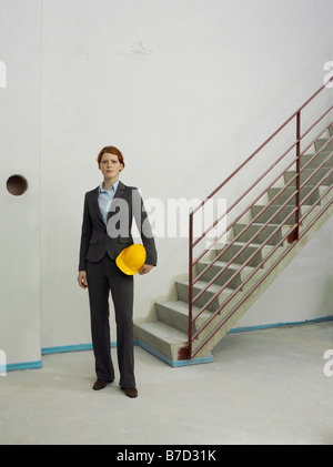 A female architect, portrait Stock Photo