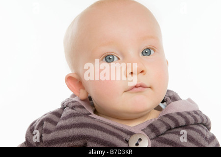A portrait of a baby boy. Stock Photo