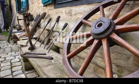 traditional handcraft, tools of smith, Germany Stock Photo