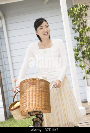 A woman going shopping Stock Photo