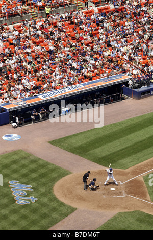 The Mets, Shea Stadium, Queens, New York City, USA Stock Photo