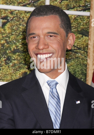 President Barack Obama Wax Figure Stock Photo