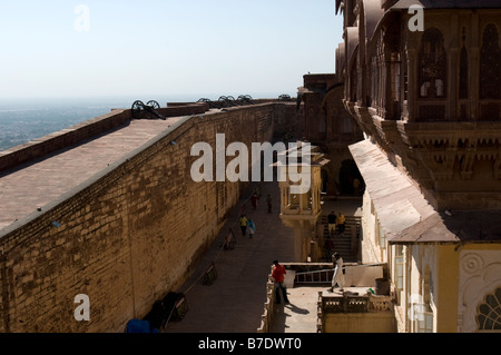 Meherangarh Fort. Jodhpur. Rajasthan. India. Stock Photo