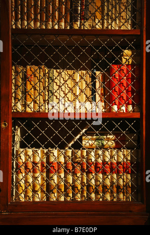 Books, University Museum in Bologna, Italy Stock Photo