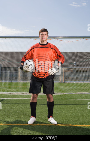 Goalkeeper Stock Photo