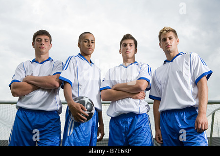 Football team Stock Photo