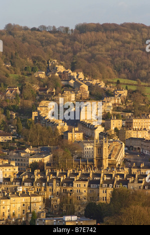 Bathwick Hill, Bath Stock Photo