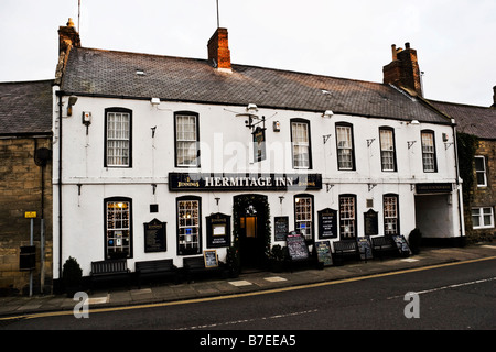 Hermitage Inn, Warkworth, Northumberland Stock Photo
