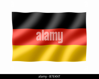 Germany German Deutschland National Flag Stock Photo