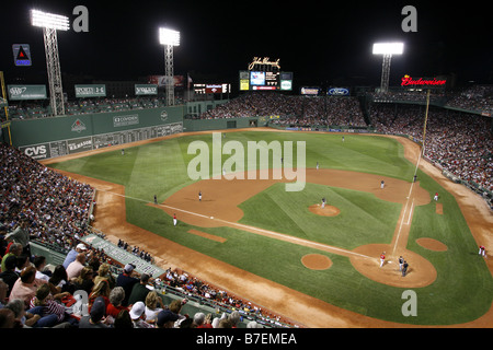 Boston Red Sox - Chicago White Sox, Fenway Park, Boston, Massachusetts, USA Stock Photo
