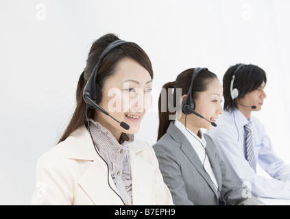 Operators Stock Photo