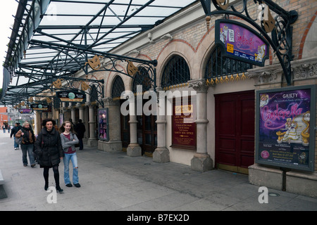 Gaiety Theatre, Grafton Street, Dublin, Ireland Stock Photo