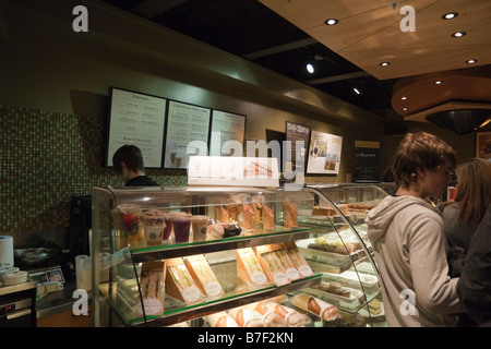 Starbucks cafe, Dundrum Shopping Centre, Dublin, Ireland Stock Photo