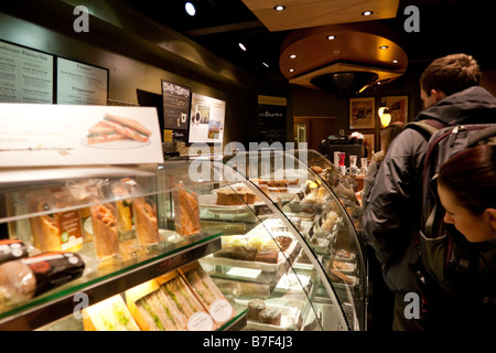 Starbucks cafe, Dundrum Shopping Centre, Dublin, Ireland Stock Photo