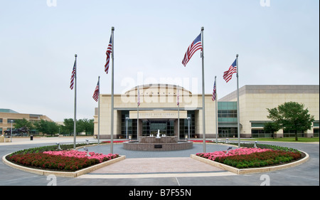 Texas College Station George Bush Presidential Library and Museum Stock Photo