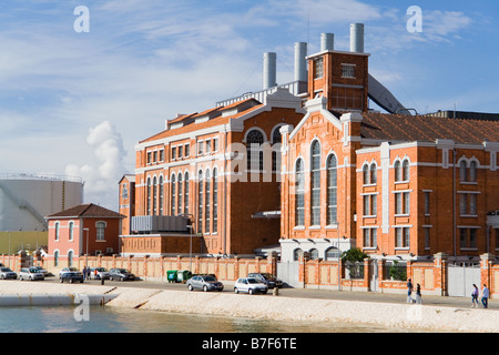 Central Tejo, the old power plant converted into Electricity Museum in Lisbon. Portugal. Stock Photo