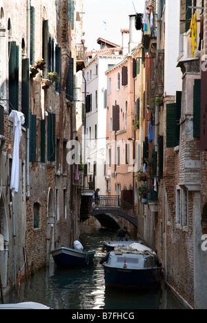 Kanal in Venedig Stock Photo
