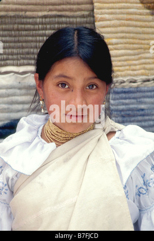 otavalo market ecuador peru Stock Photo