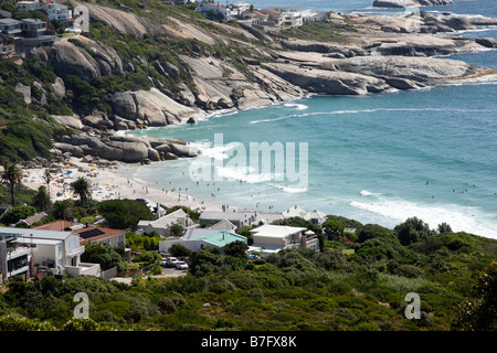 view over llandudno bay cape town south africa Stock Photo