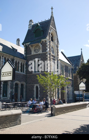 The Clock Tower, Christchurch Arts Centre, Worcester Boulevard, Christchurch, Canterbury, New Zealand Stock Photo