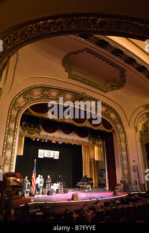 The restored Coleman Theatre in Miami, Oklahoma, USA. Stock Photo