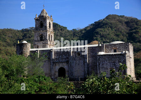 San Jose Church Copala Sierra Madre Mountains Sinaloa Mexico Stock Photo