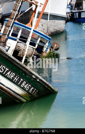 sinking fishing boat at hout bay cape town south africa Stock Photo ...