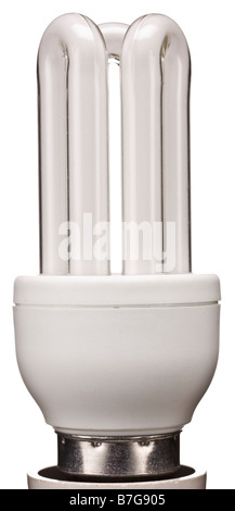Energy saving lightbulb Stock Photo