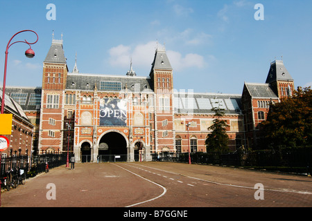 Rijksmuseum in Amsterdam Stock Photo