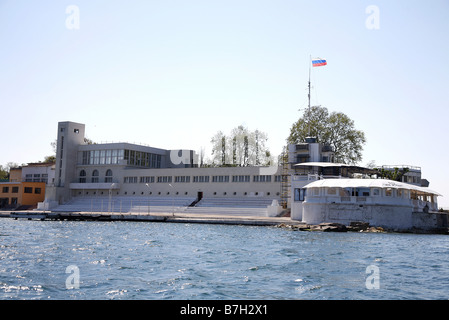 SOUTHERN BAY SWIMMING POOL SEVASTOPOL UKRAINE SEVASTOPOL CRIMEA UKRAINE 01 May 2008 Stock Photo