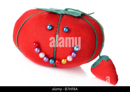 Tomato Sewing Pin Cushion stock photo. Image of darning - 44537648