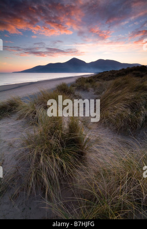 Irish Landscape image of dunes, beach and coast at Murlough Beach ...