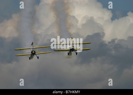 Utterly Butterly Wing walkers Stock Photo