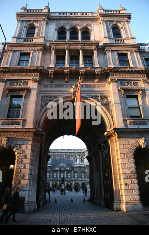 The Royal Academy of Arts Picadilly London Stock Photo