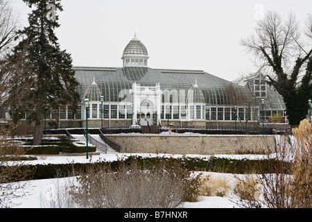 The Franklin Park Conservatory Stock Photo