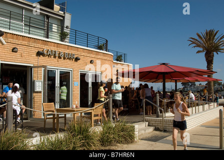 Brighton Baths Kiosk on Australia Day , January 26.   Melbourne, Victoria,  Australia Stock Photo