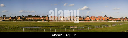 racecourse new housing and flats stratford upon avon warwickshire england uk Stock Photo