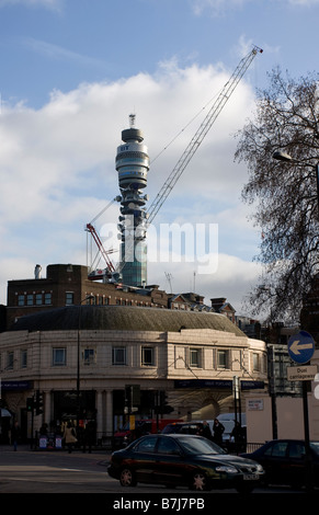 London, BT tower Stock Photo