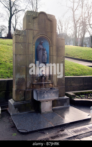 St Ann's Well opposite The Crescent in Buxton Derbyshire, Great Britain Stock Photo