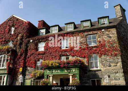 Royal Ship Hotel in Dolgellau Gwynedd, North Wales Stock Photo