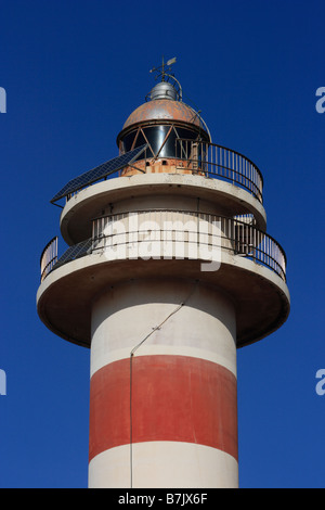 El Toston lighthouse near El Cotillo on the north west coast of Fuerteventura in the Canary islands Stock Photo