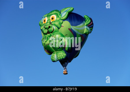 Whimsical hot air balloon at the 2008 Albuquerque International Balloon Fiesta. Stock Photo