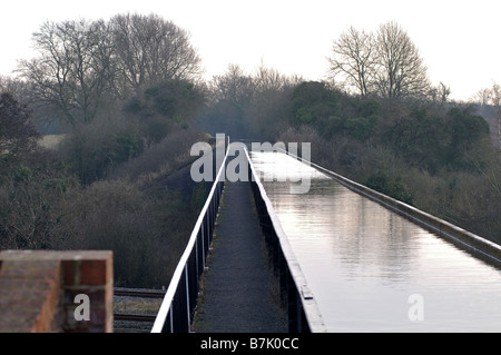 Edstone Aqueduct, Stratford-upon-Avon Canal, Warwickshire, England, UK