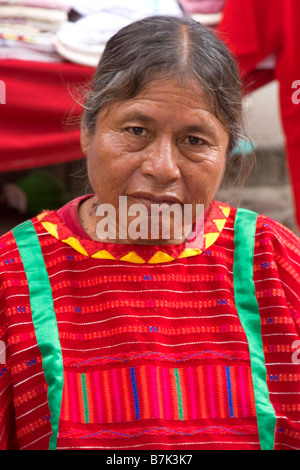 Oaxaca, Mexico. Zapotec Indian Weaver, Outdoor Market, Plazuela Stock ...