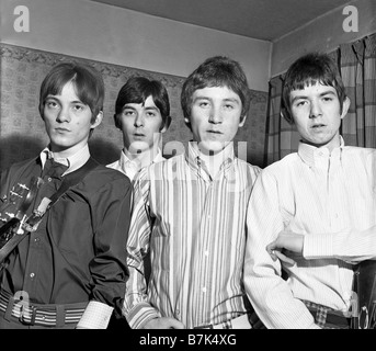 The Small Faces rock band in the dressing room at the Majestic in Wellington 18/3/66 PICTURE BY DAVID BAGNALL Stock Photo