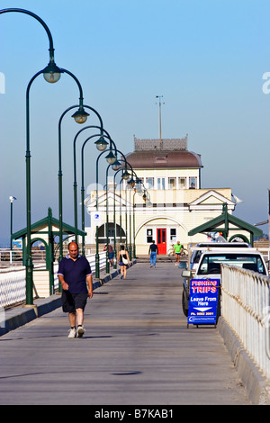 Melbourne Scenic /  'St.Kilda Pier' in Melbourne Victoria Australia. Stock Photo