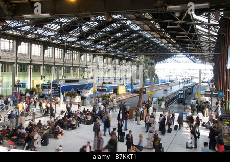 Gare de Lyon railway station in Paris, France Stock Photo