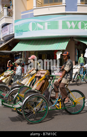 Pedicab in Nha Trang City Vietnam Asia Stock Photo