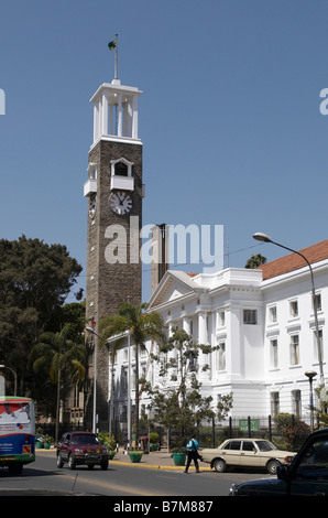 City hall in Nairobi capital of Kenya Stock Photo